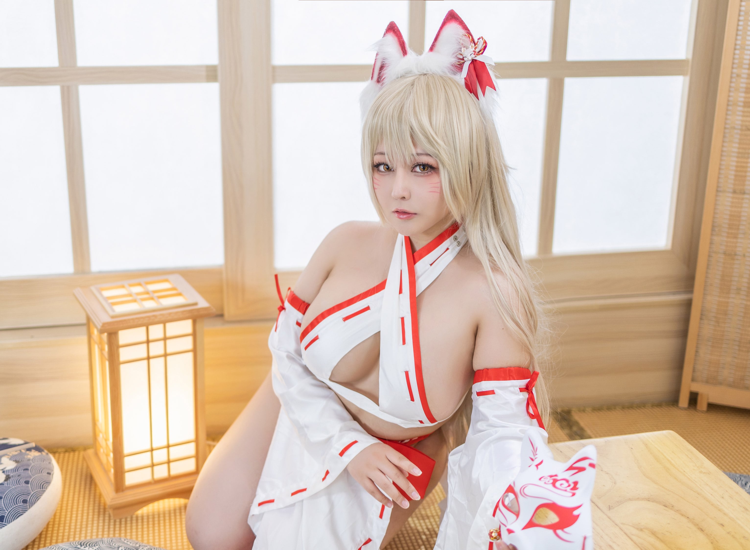 KANEKO_咔喵 – 狐狸巫女 [43P]